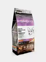 Корм сухой ProBalance "Gourmet Diet Adult" для взрослых собак, говядина и кролик, 15 кг