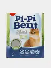 Наполнитель комкующийся Pi-Pi Bent DeLuxe "Свежая трава" для кошачьего туалета, 5 кг