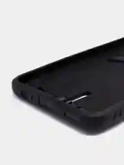 Черный чехол Honor X8 4G, Хонор Х8 4Г силиконовый, с карманом для карты