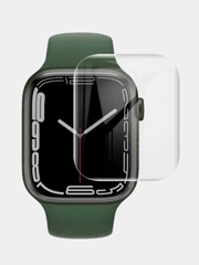 Защитное стекло на Apple Watch (эпл вотч), прозрачное, 38, 40, 41, 42, 44, 45 мм