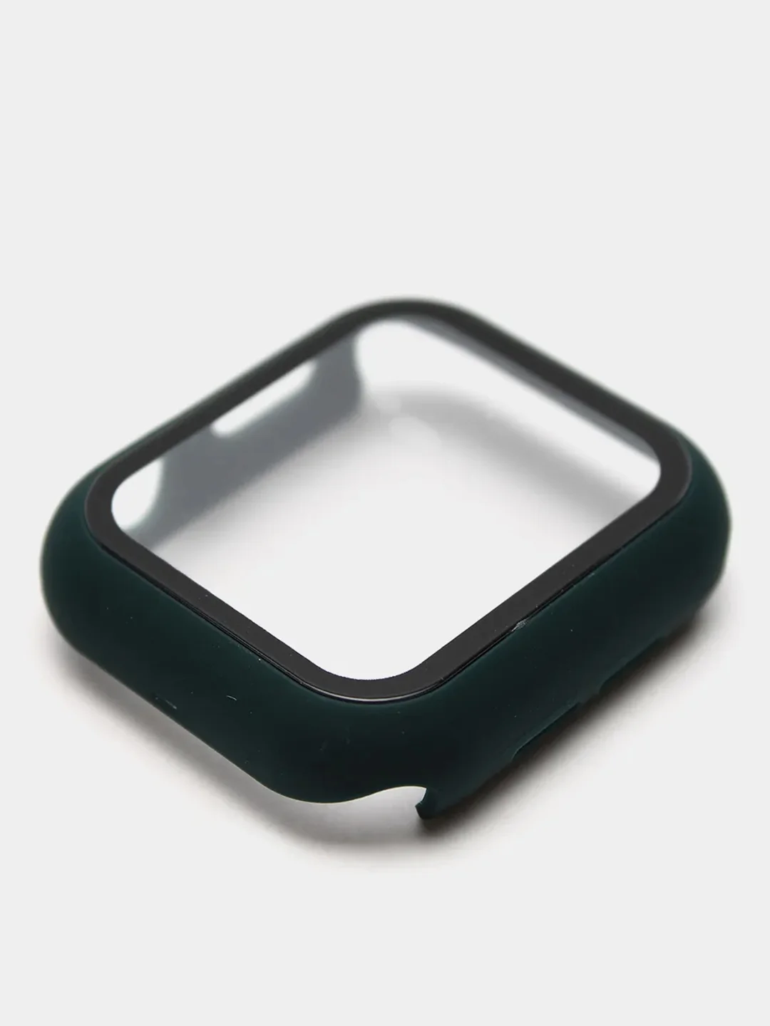 Зеленый бампер с защитным стеклом для Apple Watch 38/40/41/42/44/45/49