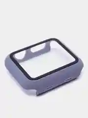 Небесно-голубой бампер с защитным стеклом для Apple Watch 38/40/41/42/44/45/49