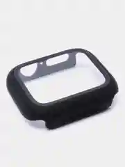 Черный бампер с защитным стеклом для Apple Watch 38/40/41/42/44/45/49
