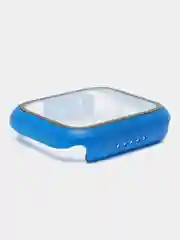 Синий бампер с защитным стеклом для Apple Watch 38/40/41/42/44/45/49