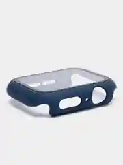 Темно-синий бампер с защитным стеклом для Apple Watch 38/40/41/42/44/45/49