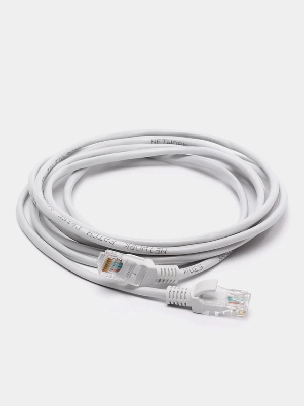 Кабель для интернета 2,6 метров, сетевой кабель, LAN, UTP, патч-корд, RJ45, компьютерный