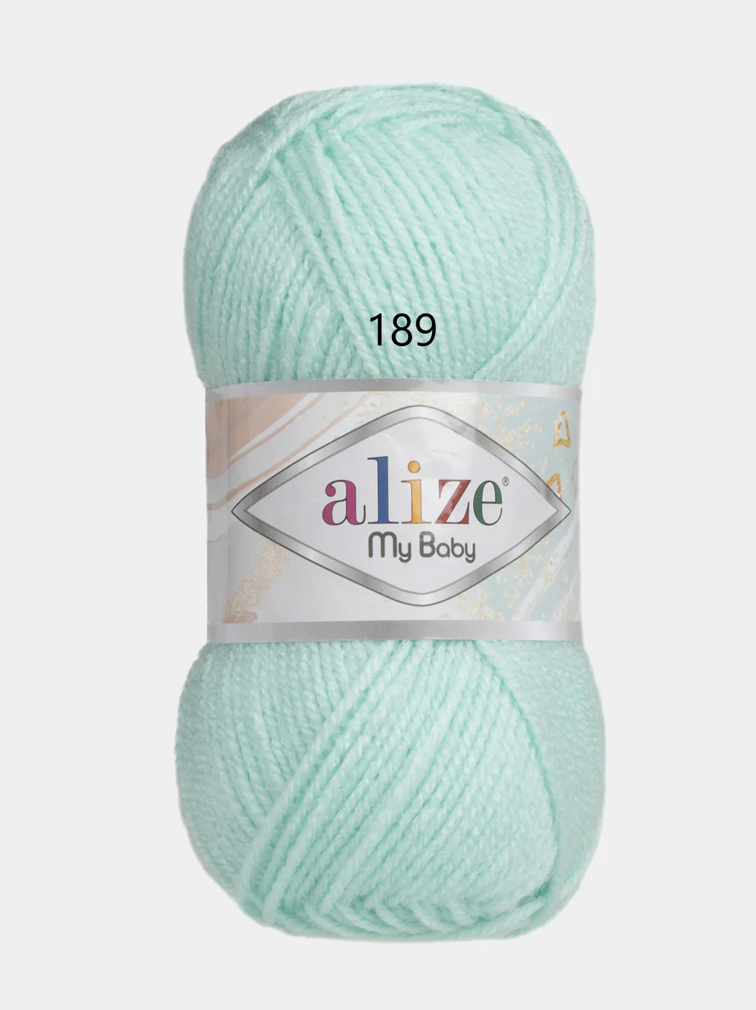 Лавандовый пряжа детская Alize (Ализе) My Baby, 5 штук, акрил, 50 г, 150 м