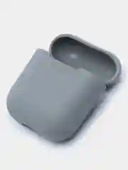 Угольный силиконовый чехол для Apple AirPods 1 и AirPods 2