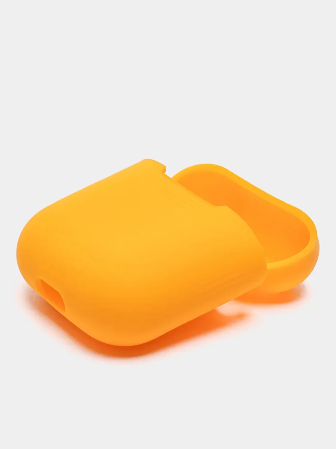 Золотой силиконовый чехол для Apple AirPods 1 и AirPods 2