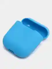 Голубой силиконовый чехол для Apple AirPods 1 и AirPods 2