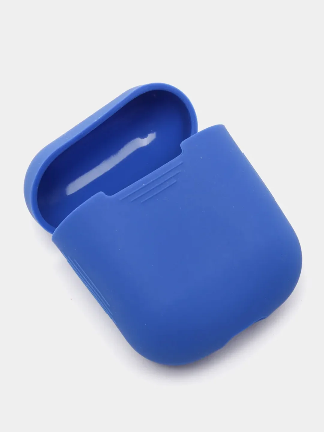 Синий силиконовый чехол для Apple AirPods 1 и AirPods 2