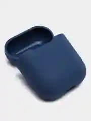 Темно-синий силиконовый чехол для Apple AirPods 1 и AirPods 2