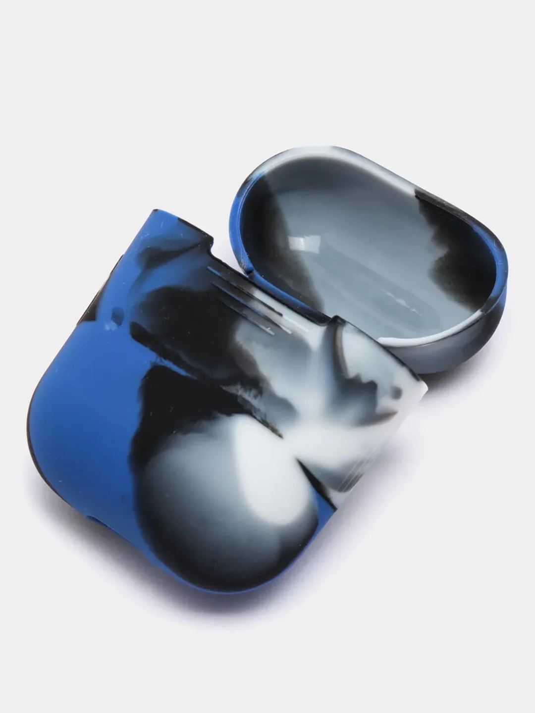 Индиго силиконовый чехол для Apple AirPods 1 и AirPods 2