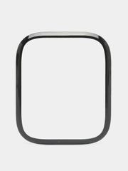 Гибкая защитное стекло, пленка для Apple Watch 38/40/41/42/44/45, PMMA, черная рамка