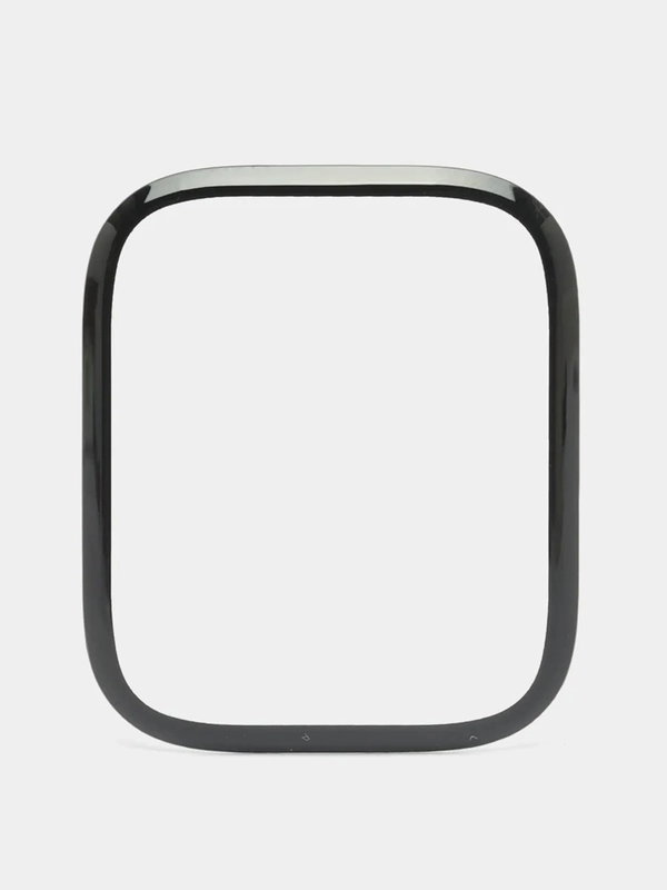 Гибкая защитное стекло, пленка для Apple Watch 38/40/41/42/44/45, PMMA, черная рамка