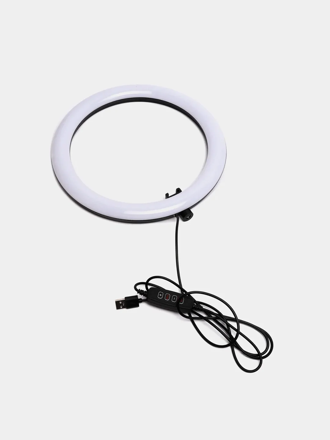 Черный светодиодная кольцевая цветная лампа RGB 26 см (LED "MJ-26) / штатив 210 см для селфи