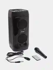 Портативная беспроводная Bluetooth колонка ZQS-4246, большая, с микрофоном и пультом