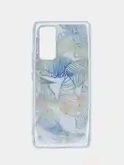 Бирюзовый чехол Huawei Honor 30 Pro+ / Honor 30 Pro Plus, Хуавей Хонор 30 Про+ прозрачный с рисунком