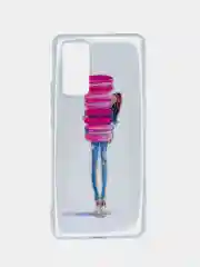 Конфетный чехол Huawei Honor 30 Pro+ / Honor 30 Pro Plus, Хуавей Хонор 30 Про+ прозрачный с рисунком