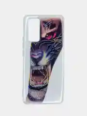 Угольный чехол Huawei Honor 30 Pro+ / Honor 30 Pro Plus, Хуавей Хонор 30 Про+ прозрачный с рисунком