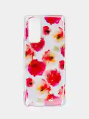 Фуксия чехол Huawei Honor 30 Pro+ / Honor 30 Pro Plus, Хуавей Хонор 30 Про+ прозрачный с рисунком