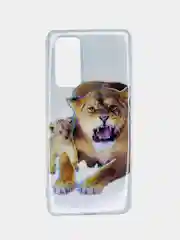 Хаки чехол Huawei Honor 30 Pro+ / Honor 30 Pro Plus, Хуавей Хонор 30 Про+ прозрачный с рисунком