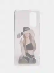 Синий меланж чехол Huawei Honor 30 Pro+ / Honor 30 Pro Plus, Хуавей Хонор 30 Про+ прозрачный с рисунком