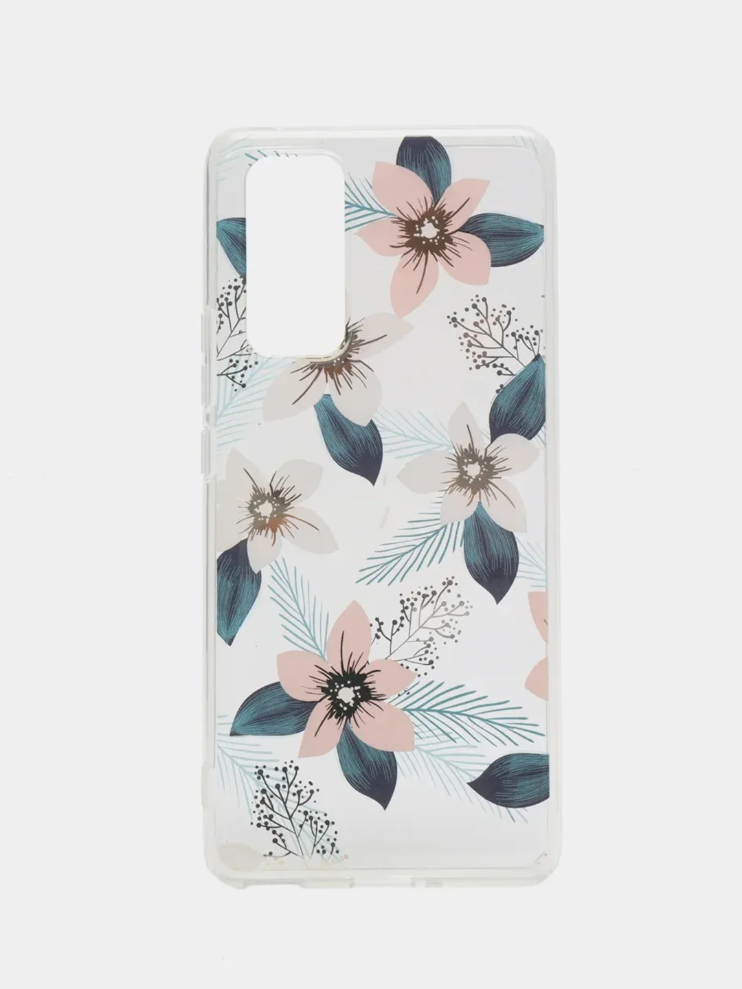 Мятный чехол Huawei Honor 30 Pro+ / Honor 30 Pro Plus, Хуавей Хонор 30 Про+ прозрачный с рисунком