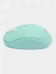 Бирюзовый беспроводная оптическая мышь Perfeo Comfort