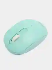 Бирюзовый беспроводная оптическая мышь Perfeo Comfort