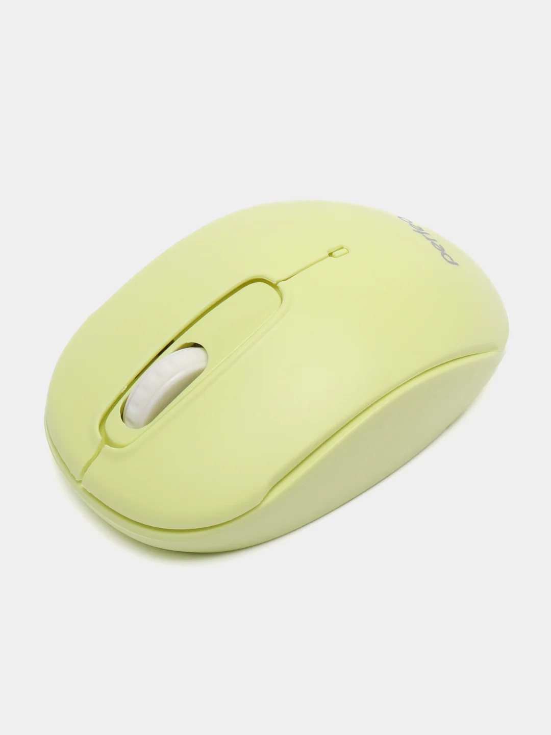 Желтый беспроводная оптическая мышь Perfeo Comfort