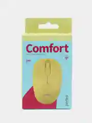 Желтый беспроводная оптическая мышь Perfeo Comfort