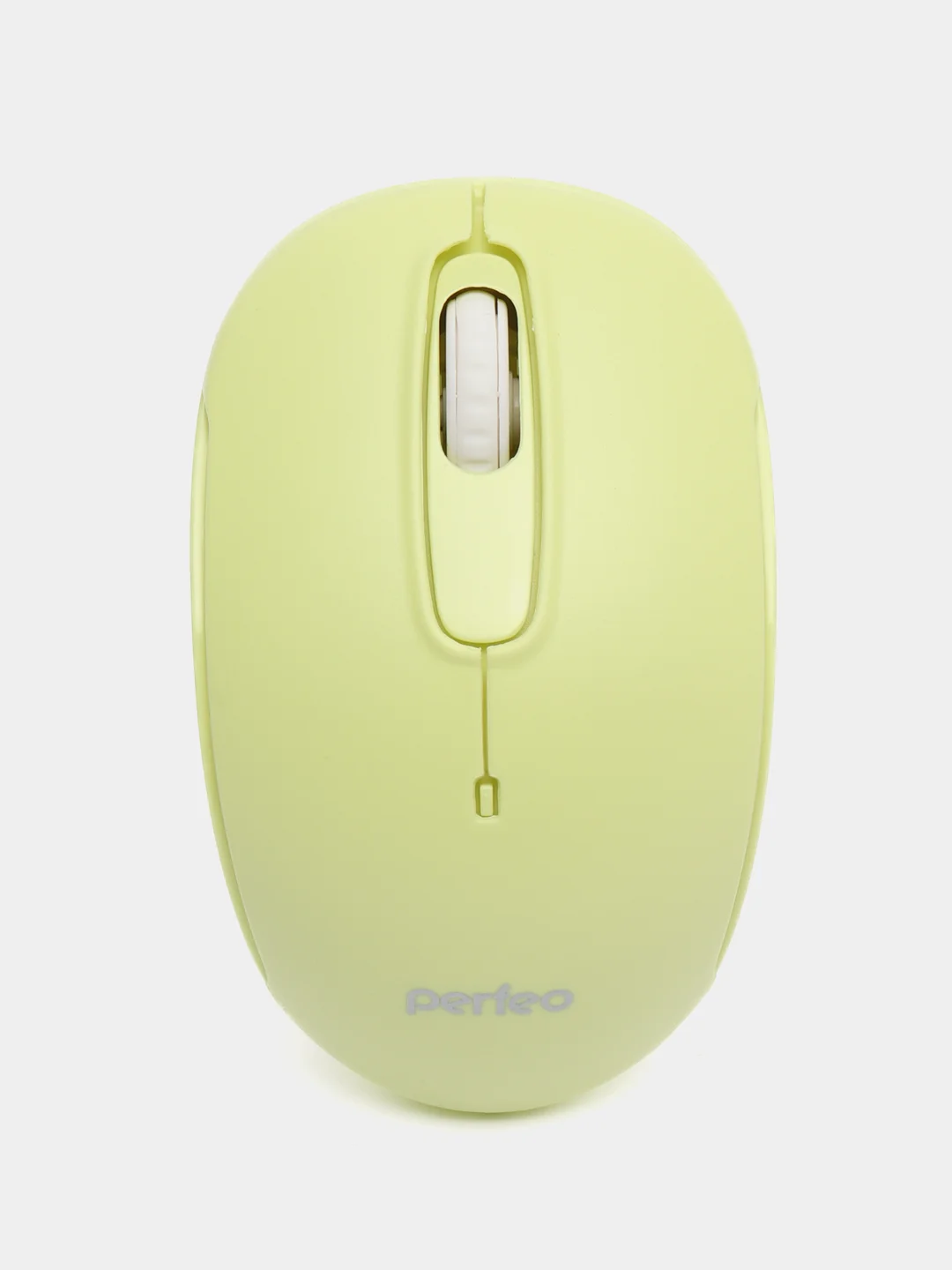 Желтый беспроводная оптическая мышь Perfeo Comfort