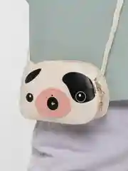 Белый детская сумка через плечо для девочки