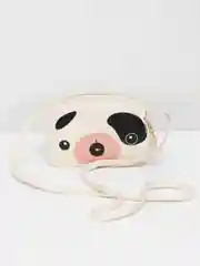 Белый детская сумка через плечо для девочки