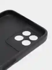 Черный чехол для Realme 8i, Narzo 50 (Реалми 8 ай, Нарзо 50), прозрачный