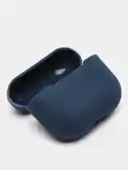Серый чехол для  наушников Apple Airpods 3 аирподс силиконовый