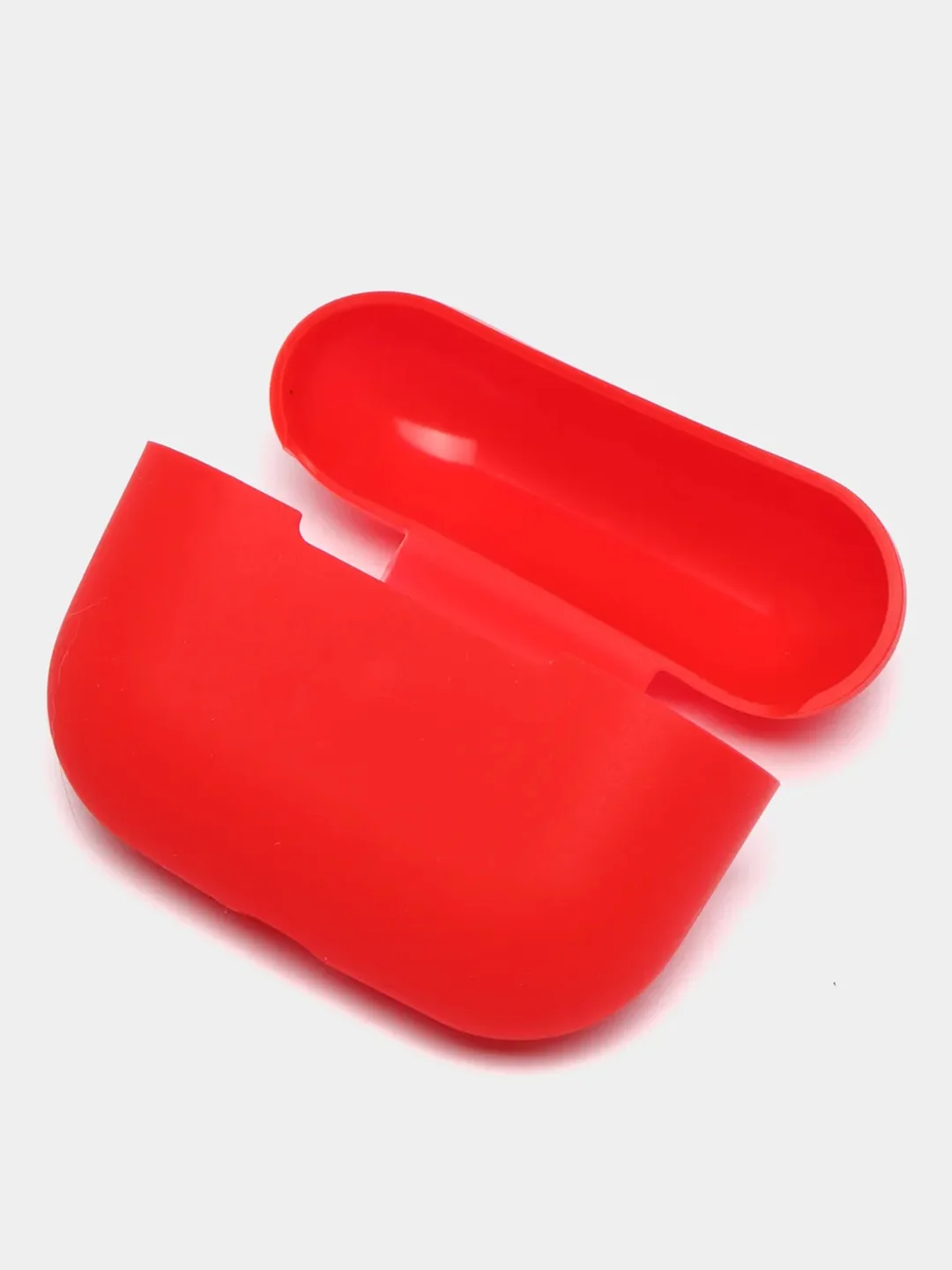 Красный силиконовый чехол для наушников Apple Airpods Pro