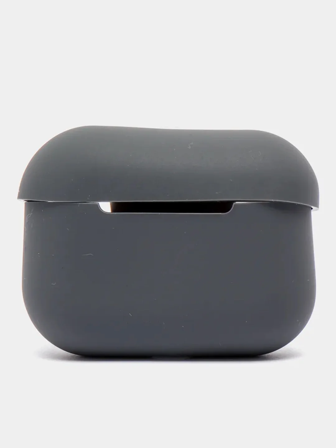 Угольный силиконовый чехол для наушников Apple Airpods Pro