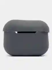 Угольный силиконовый чехол для наушников Apple Airpods Pro