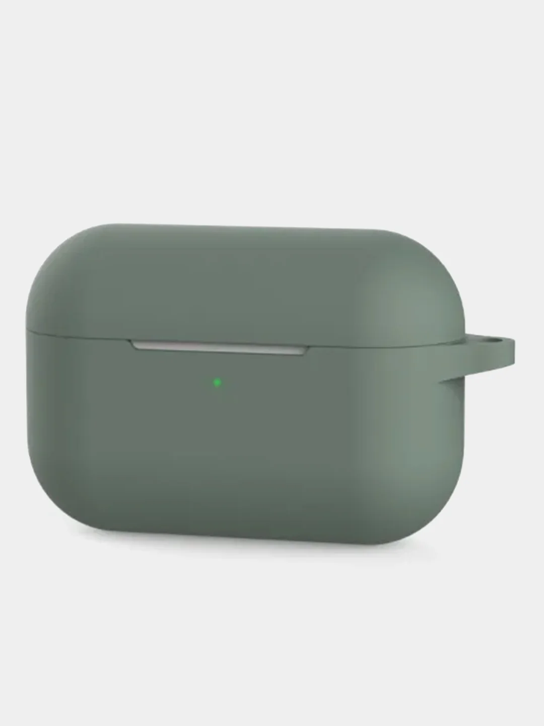 Зеленый силиконовый чехол для наушников Apple Airpods Pro