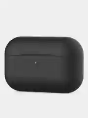 Черный силиконовый чехол для наушников Apple Airpods Pro
