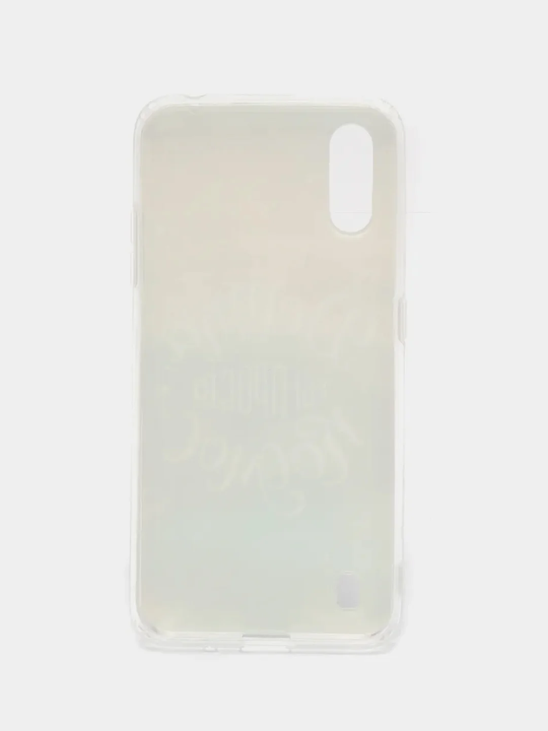 Бирюзовый чехол Samsung Galaxy A01 / M01, Самсунг Галакси А01 / М01 с рисунком