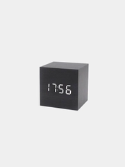 Светодиодные настольные LED часы VST 869, деревянные