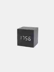 Светодиодные настольные LED часы VST 869, деревянные