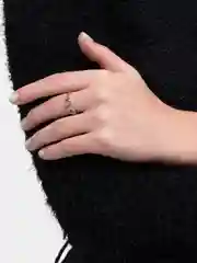 Серебряное Кольцо "Бесконечность"