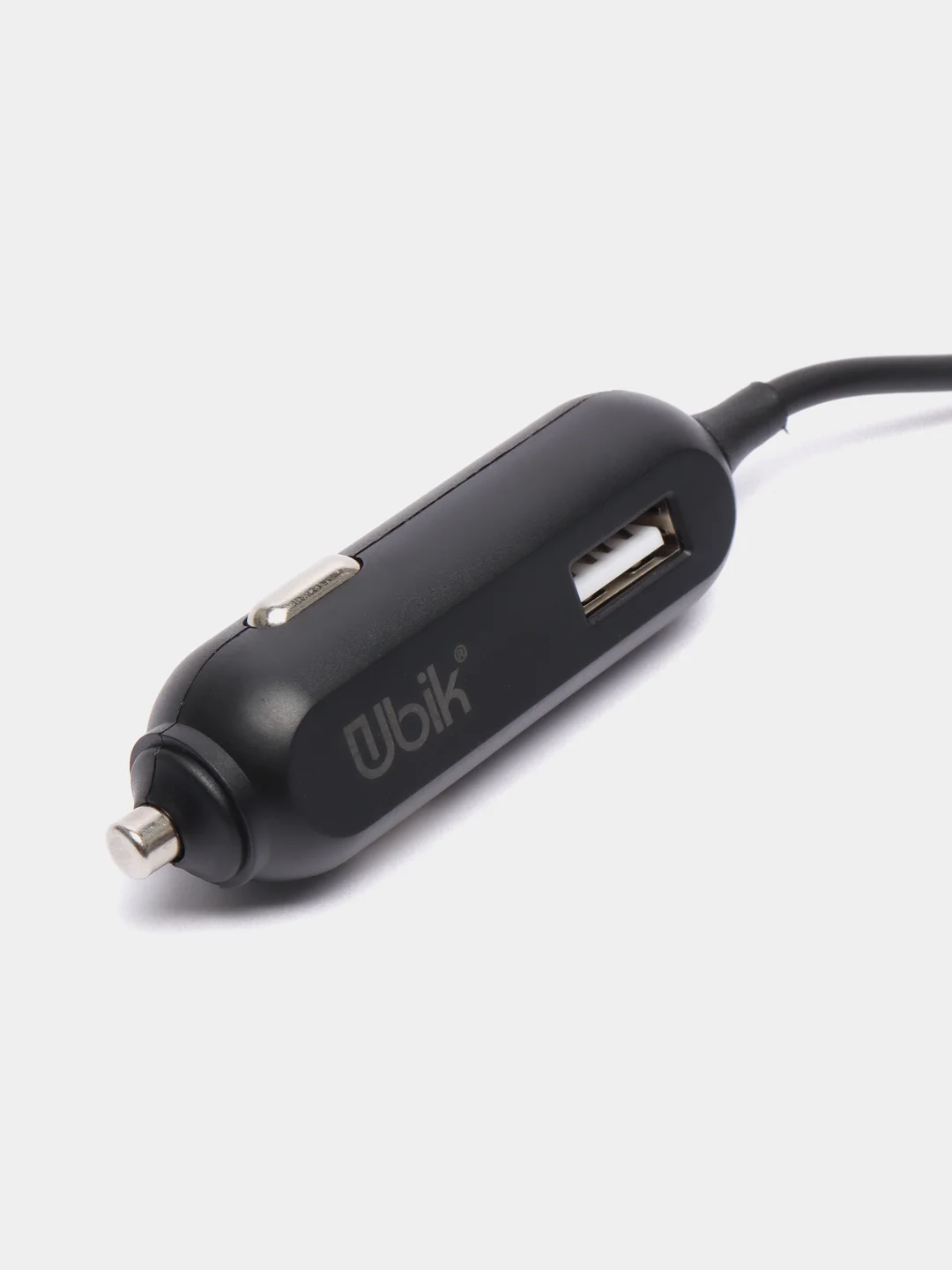 Черный азу-usb Lightning UBIK 2.4A