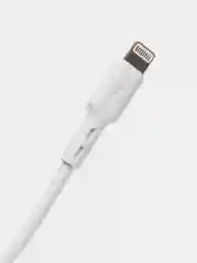 Белый азу-usb Lightning UBIK 2.4A