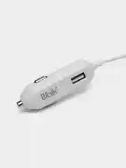 Белый азу-usb Lightning UBIK 2.4A