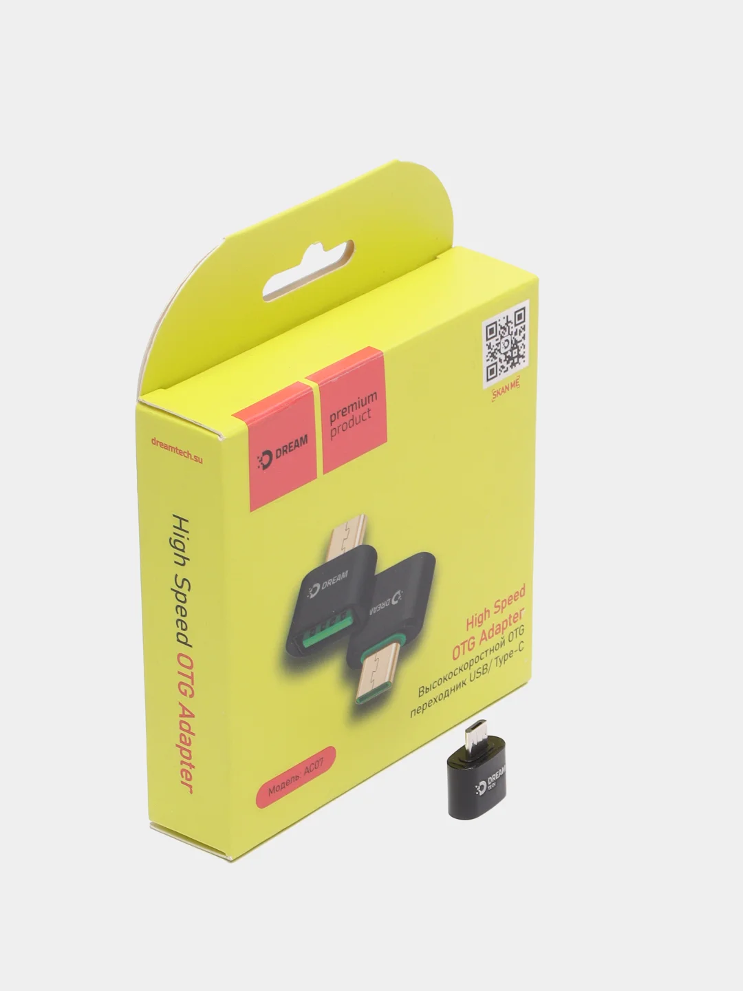 Адаптер DREAM OTG AC07, Micro USB-USB